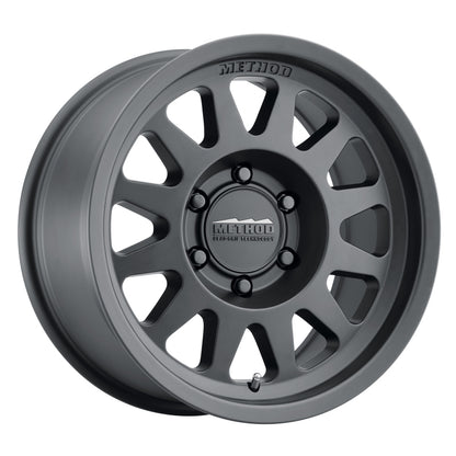 Method Wheels Method MR704 17x8.5 0mm Offset 6x5.5 106.25mm CB Matte Black Wheel