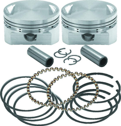 S&S Cycle 84-99 BT 3-1/2in .020in Bore Forged Stroker Piston Kit