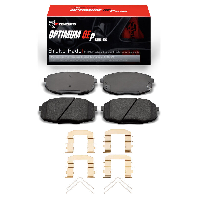 R1 Concepts R1 10-24 Kia Forte Koup Front Optimum OE Pads & Hardware Kit