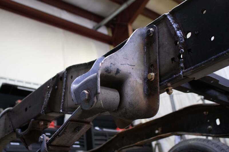 RustBuster Rust Buster 73-87 Chevy C10 Leaf Spring Frame Repair Kit - Right