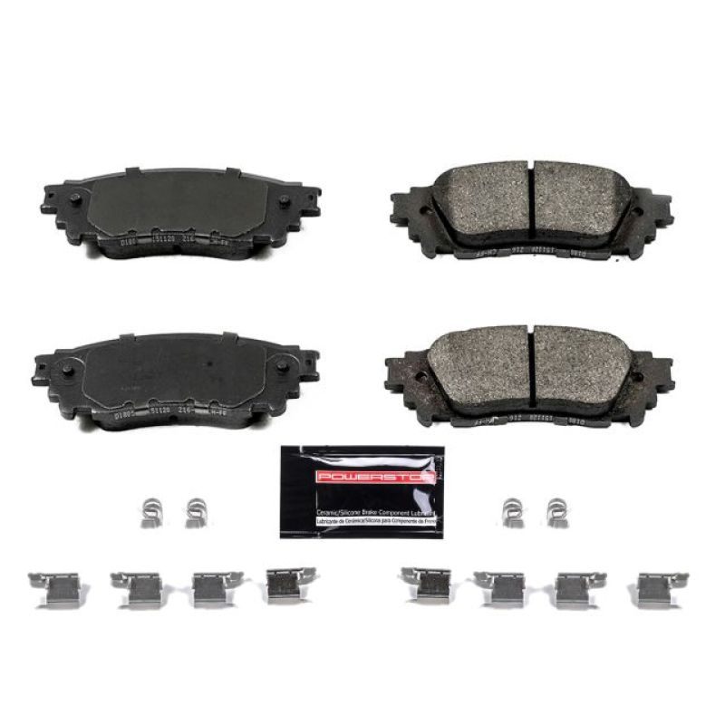 PowerStop Power Stop 15-17 Lexus NX200t Rear Z23 Evolution Sport Brake Pads w/Hardware