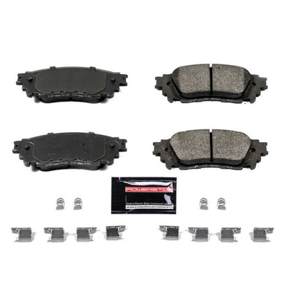 PowerStop Power Stop 15-17 Lexus NX200t Rear Z23 Evolution Sport Brake Pads w/Hardware