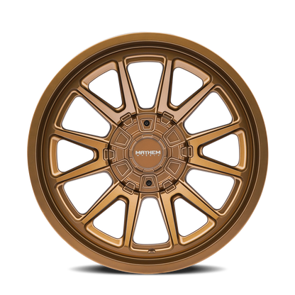 Mayhem 8116 Intrepid 20x10 / 5x127/139.7 BP / -24mm Offset / 87mm Hub Matte Bronze Wheel