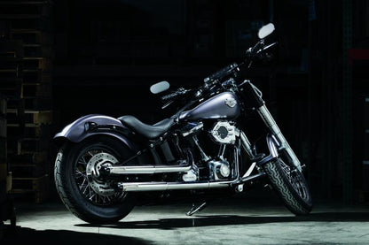 Kuryakyn Heavy Industry Mirrors Satin Black & Chrome