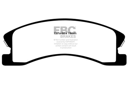 EBC 99-04 Jeep Grand Cherokee 4.0 (Akebono) Greenstuff Front Brake Pads
