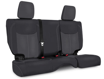 PRP Seats PRP 13-18 Jeep Wrangler JK Rear Seat Cover/2 door - Black/Grey