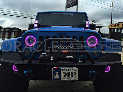 ORACLE Lighting Oracle Off-Road 3in Square WP LED Halo - ColorSHIFT