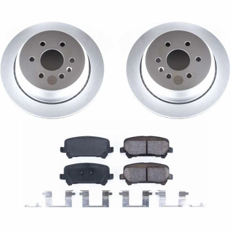PowerStop Power Stop 15-18 Chevrolet Colorado Rear Z17 Evolution Geomet Coated Brake Kit