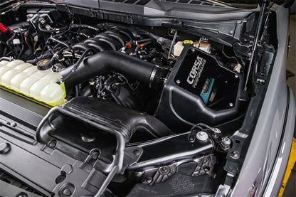 CORSA Performance Corsa 2021-2025 Ford F150 5.0L V8 Cold Air Intake with Powercore Filter