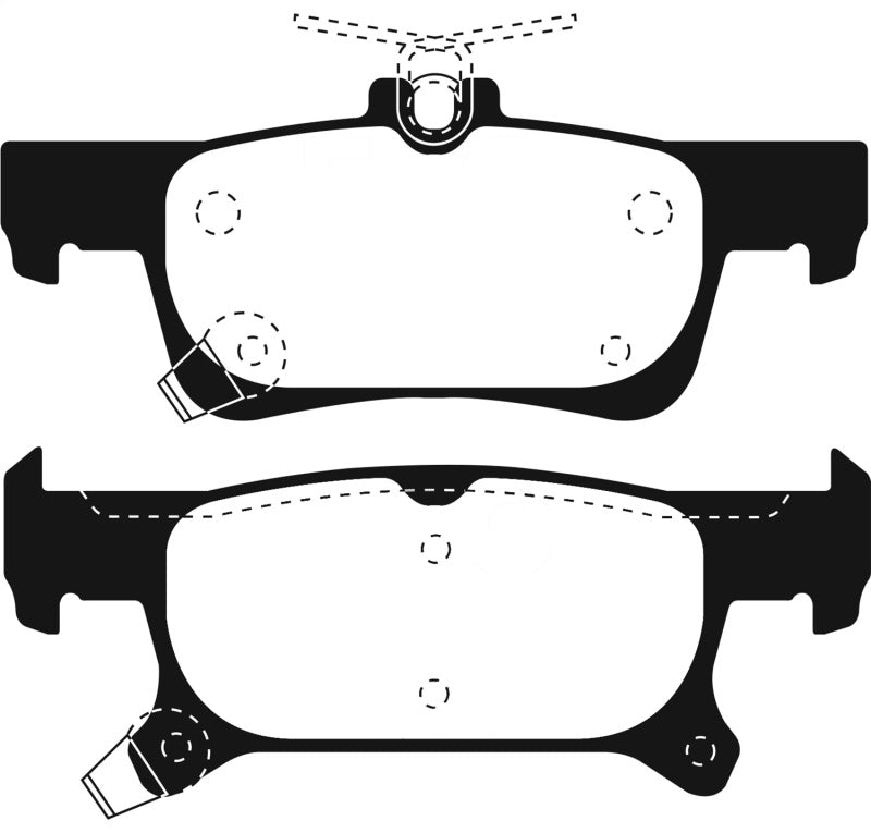 EBC 2016+ Buick Envision 2.0L Turbo Ultimax2 Rear Brake Pads