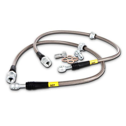 StopTech 02-08 Audi A4 Quattro Rear Stainless Steel Brake Line Kit