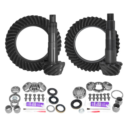 Yukon Gear & Axle Yukon Ring & Pinion Gear Kit Front & Rear for Toyota 8.2/8IFS Diff (w/Factory Locker) 4.88 Ratio