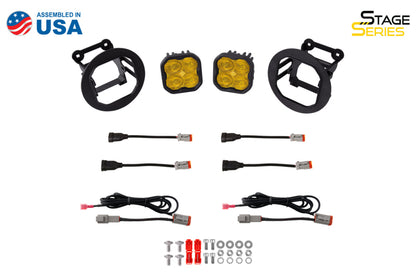 Diode Dynamics SS3 Pro Type OB Kit ABL - White SAE Fog