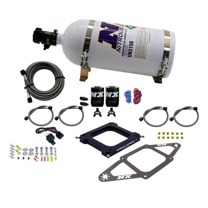 Nitrous Express 4500 Assassin Plate Pro Power Nitrous Kit (100-500HP) w/10lb Bottle