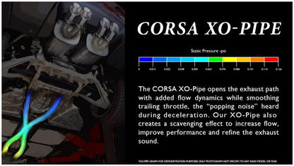 CORSA Performance Corsa 2005-2010 Ford Mustang Shelby GT500 5.4L V8 XO Pipe