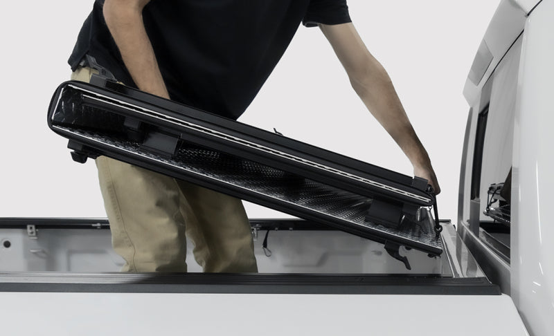 Access LOMAX 2024+ Toyota Tacoma 6ft Bed Folding Hard Cover - Black Urethane