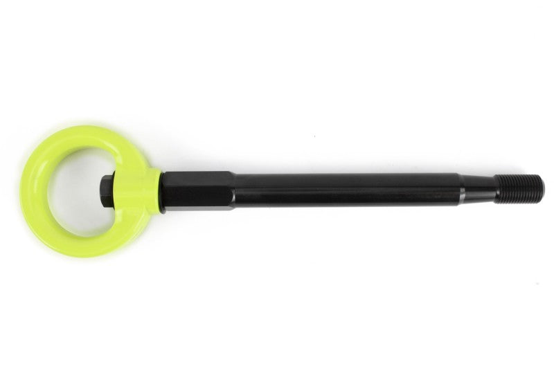 Perrin Performance PERRIN 08-14 Subaru WRX & STI / 08-11 Impreza / 05-09 Legacy Tow Hook Kit (Front) - Neon Yellow