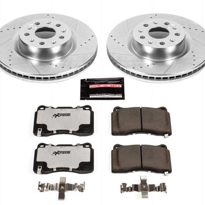 PowerStop Power Stop 16-17 Cadillac CT6 Front Z26 Street Warrior Brake Kit