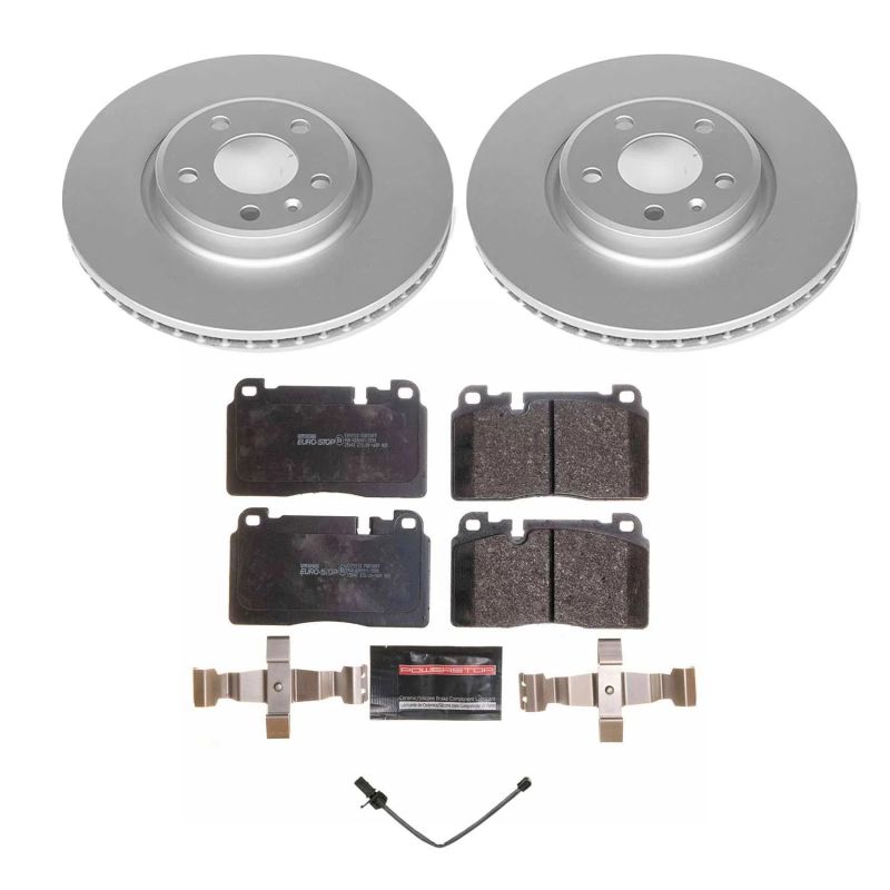 PowerStop Power Stop 14-17 Audi Q5 Front Euro-Stop Brake Kit