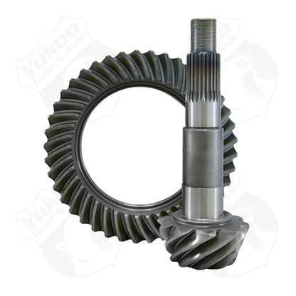 Yukon Gear & Axle Yukon Gear High Performance Gear Set For Model 35 IFS Reverse Rotation in a 4.56 Ratio