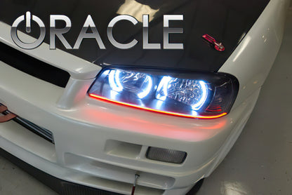 ORACLE Lighting Oracle Nissan Skyline 98-01 Halo Kit - ColorSHIFT w/o Controller