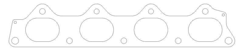 Cometic Gasket Cometic Mitsubishi 4G63T/4G64 89-99 Exhaust .030 in MLS Exhaust Gasket 2.287 in x 1.615 in Port