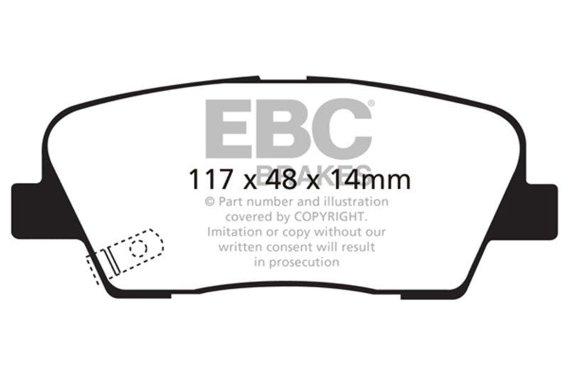 EBC brake Ultimax2 brake Pads