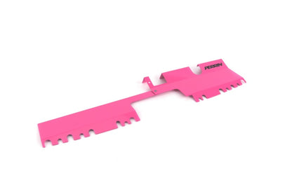 Perrin Performance PERRIN 15-21 Subaru WRX/STI Radiator Shroud (With OEM Intake Scoop) - Hyper Pink