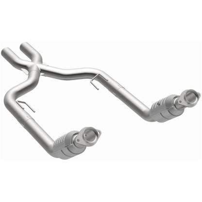MagnaFlow Direct Fit Catalytic Converter Tru-X Assy 05 Mustang GT