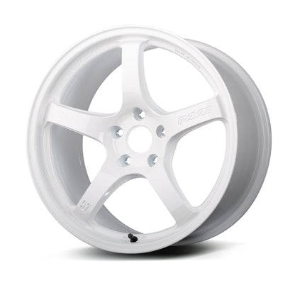 Gram Lights 57CR 15x8.0 +35 4x100 Ceramic White Wheel