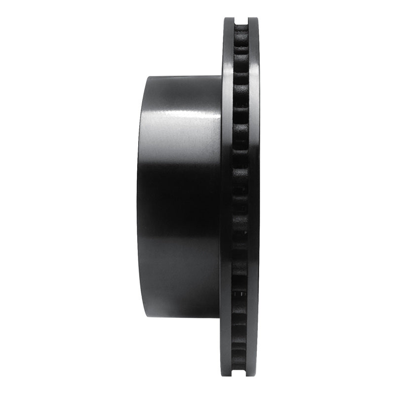 R1 Concepts R1 99-05 Ford F-350 Super Duty 2WD Rear Right Drilled & Slotted Black Brake Rotor