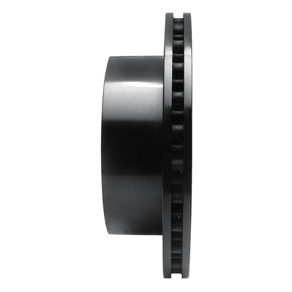 R1 Concepts R1 99-05 Ford F-350 Super Duty 2WD Rear Right Drilled & Slotted Black Brake Rotor