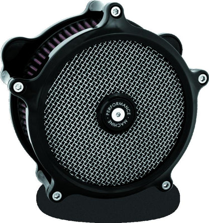Performance Machine Air Cleaner Slim - Black Ano