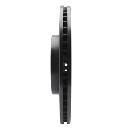 R1 Concepts R1 19-25 Mazda CX-30 Front Right Drilled & Slotted Black Brake Rotor