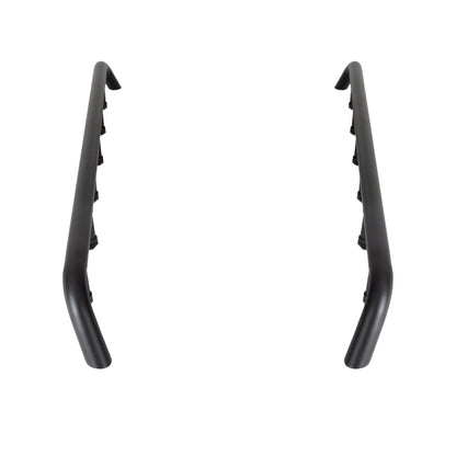 Go Rhino SRM500 Dual Rail Kit (For 75in. Long Rack) - Tex. Blk (Rails ONLY - Req. Platform)