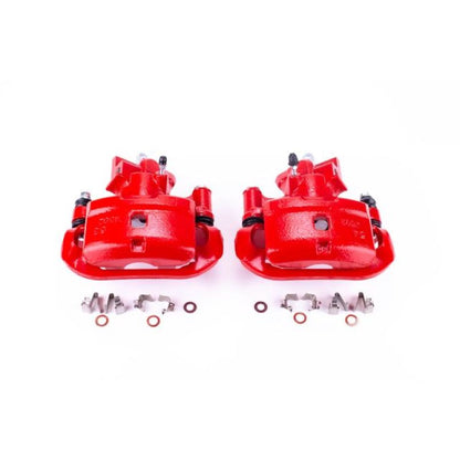 PowerStop Power Stop 00-02 Toyota MR2 Spyder Rear Red Calipers w/Brackets - Pair