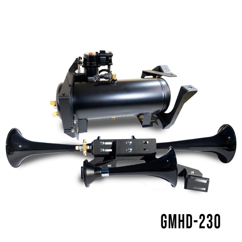 Kleinn Air Horns Kleinn 07-19 Chevrolet Silverado 2500 HD/ 3500 HD Onboard Air System w/ Model 230 Horns