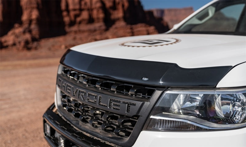 Husky Liners 15-22 GMC Canyon Aeroskin Hood Protector - Smoke