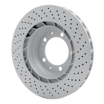 DFC 98-98 Porsche 911 Left Rear Drilled Hi-Carbon Alloy Geomet Coated Rotor
