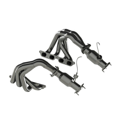 Kooks Headers Kooks 22+ Chevrolet C8 Corvette Z06 LT6 SS Tri-Y Headers w/ GREEN Cats w/ Heat Blankets
