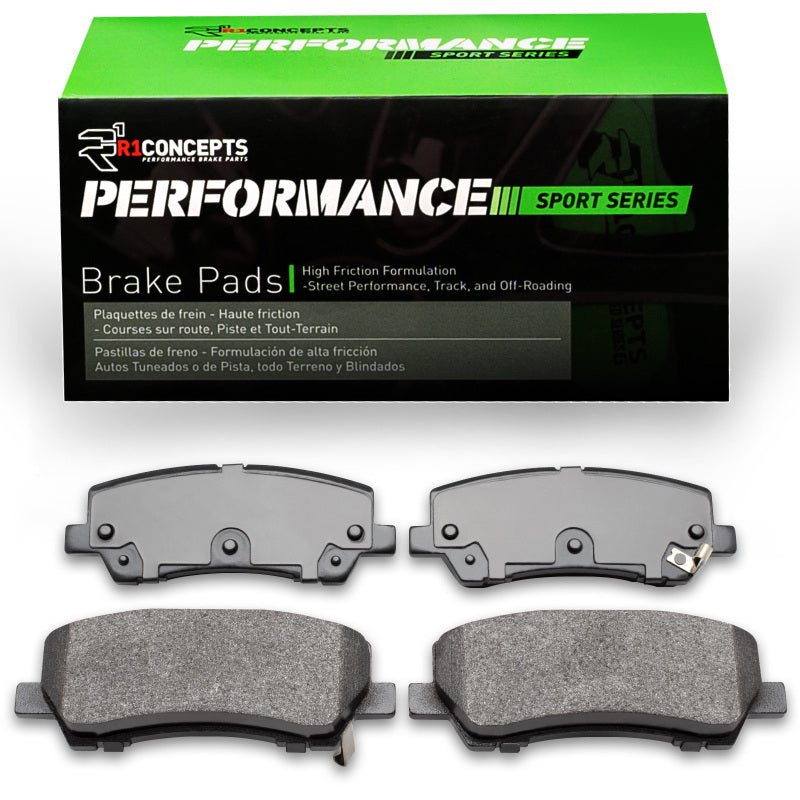R1 Concepts R1 15-23 Ford Mustang Rear Performance Sport Brake Pads