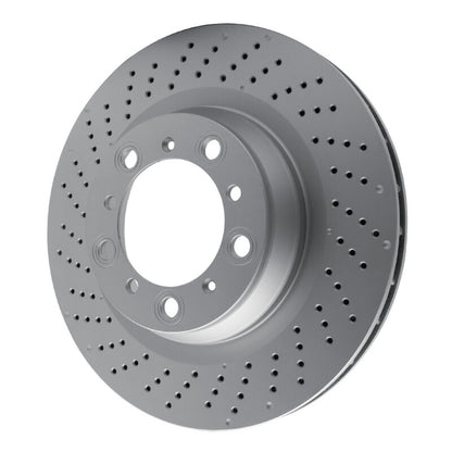 DFC 16-23 Porsche Boxster Left Rear Drilled Hi-Carbon Alloy Geomet Coated Rotor