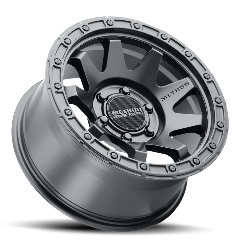 Method Wheels Method MR317 17x9 -12mm Offset 6x5.5 106.25mm CB Matte Black Wheel