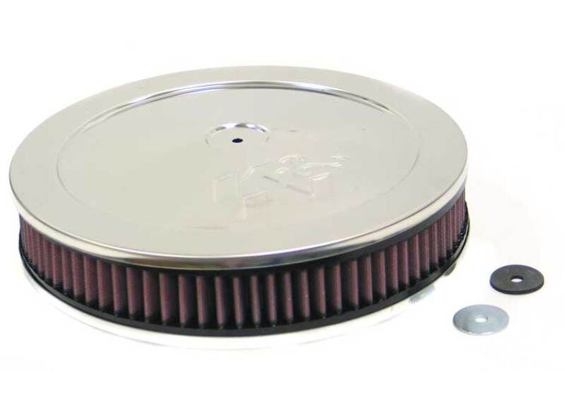 K&N Engineering K&N Round Air Filter Assembly 5-1/8in FLG 11in OD 3-3/8in