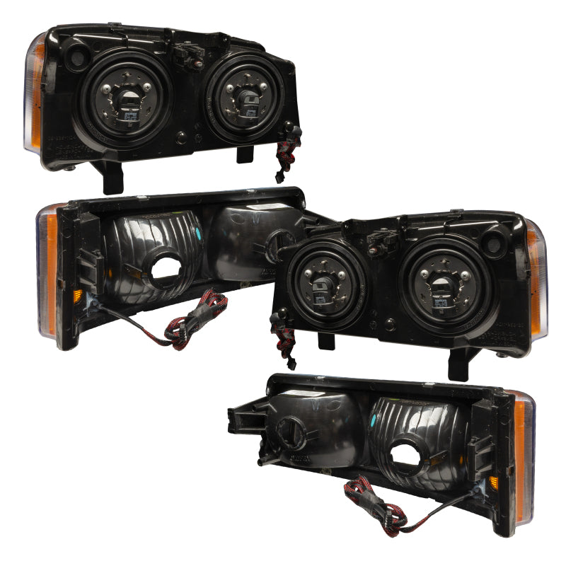 ORACLE Lighting Oracle 03-06 Chevy Silverado Pre-Assembled Headlights w/ Parking Lights - ColorSHIFT 2