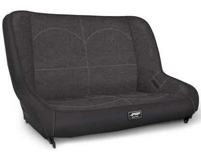 PRP Seats PRP Jeep CJ7/YJ Low Back Rear Bench - Grey