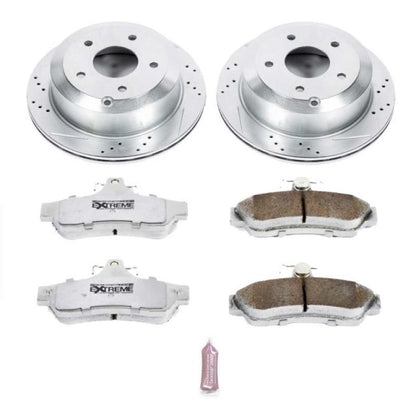 PowerStop Power Stop 05-06 Pontiac GTO Rear Z26 Street Warrior Brake Kit