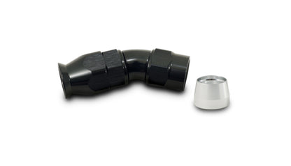Vibrant -8AN 30 Degree Hose End Fitting for PTFE Lined Hose