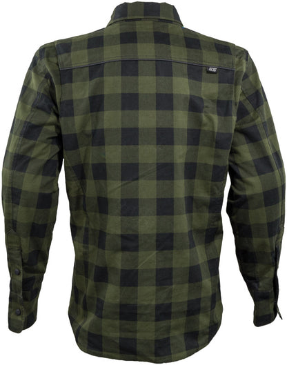 Speed and Strength True Grit Armored Motoshirt Olive/Black - 3XL