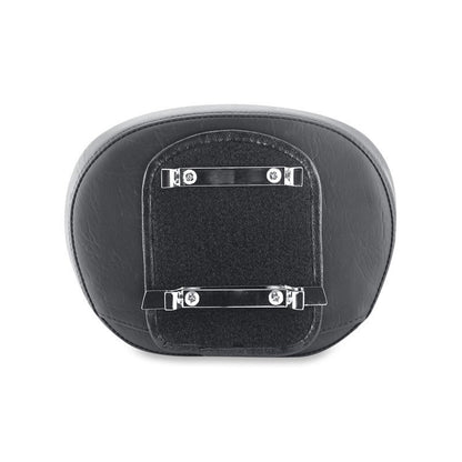 Mustang Motorcycle Mustang Harley Low Medallion Sissy Bar Pad (12 inch x 9 inch) - Black